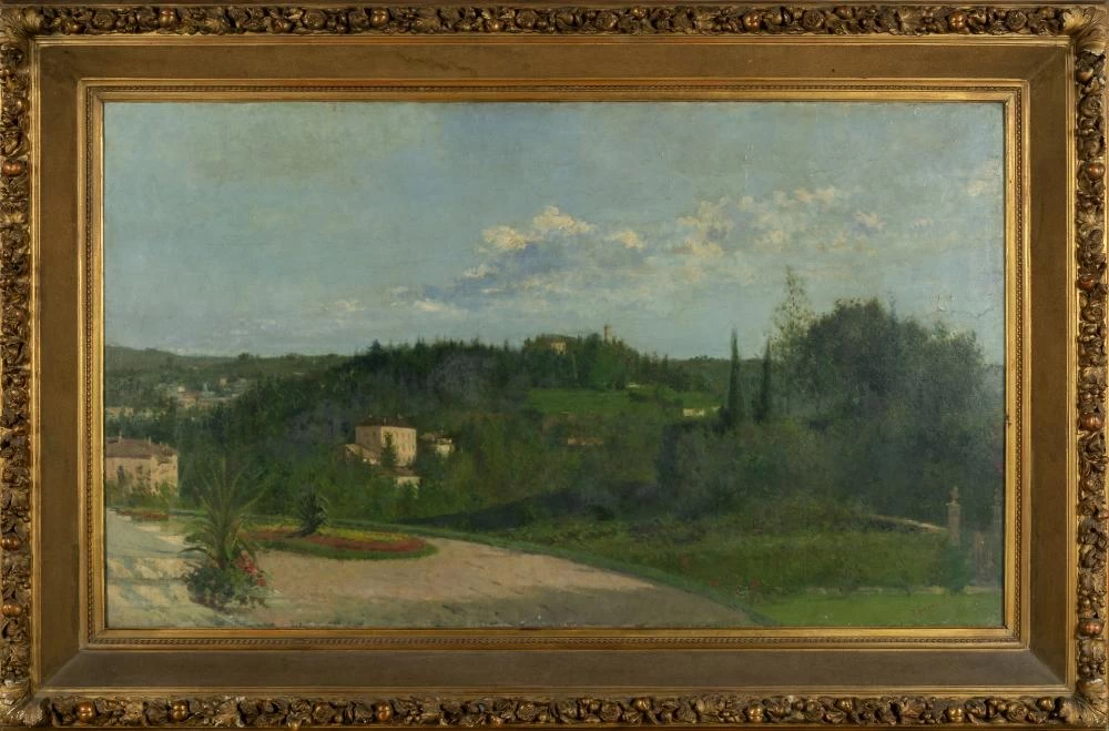 Il giardino della villa